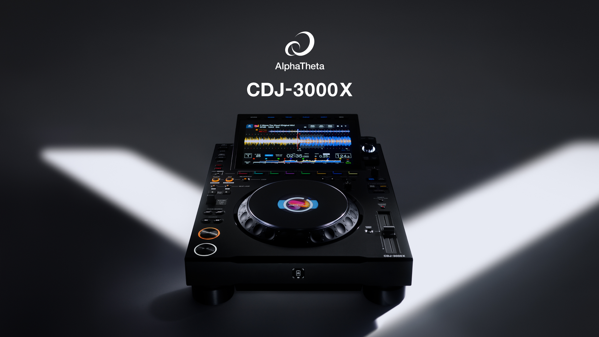 新機材「CDJ-3000X」がAlphaTheta株式会社より発表！