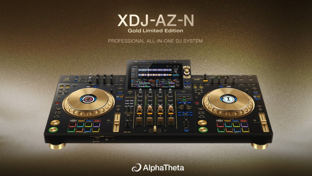 Pioneer DJ、DDJ-FLX4とXDJ-AZにGOLD Editionが登場！台数限定の特別