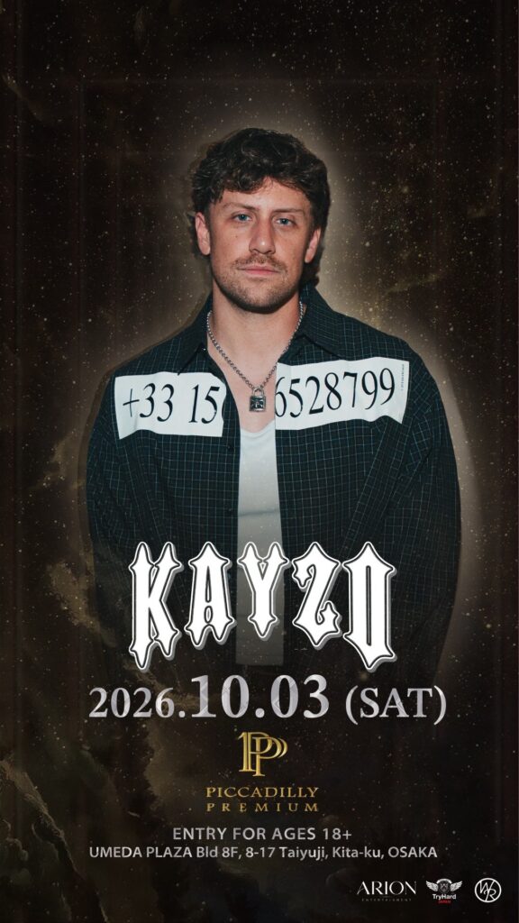 KAYZO 来日公演 in 大阪の画像