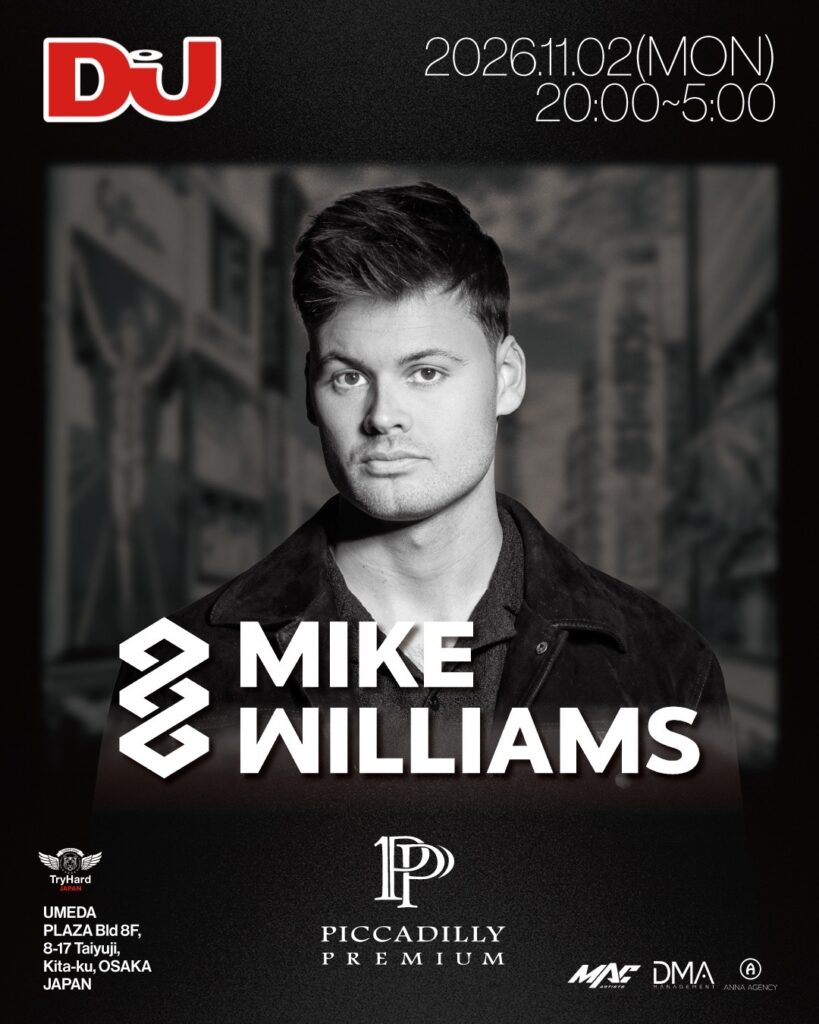 Mike williams 来日公演　in 大阪の画像