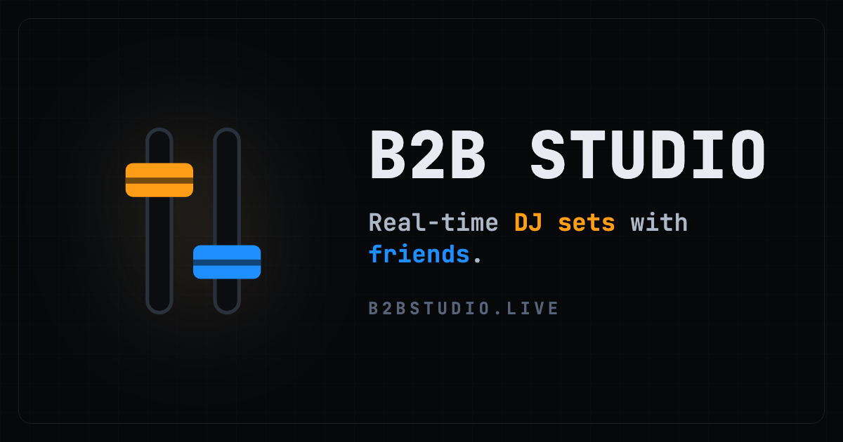 自宅からオンラインでB2Bセッション！DJ同士がつながる「B2B Studio」に注目の記事画像